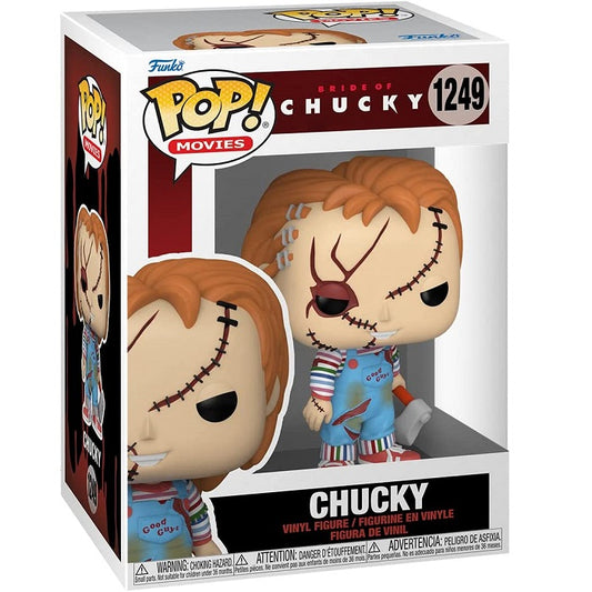Funko Pop ! Movies Bride Of Chucky (1249) Chucky Horror Figure Bambola Assassina