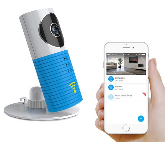 CLEVER DOG TELECAMERA IP CASA WIFI SMART SMARTPHONE VISIONE NOTTURNA HOME CAMERA