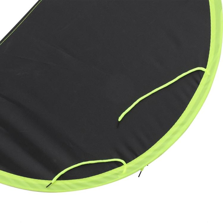 Parapioggia Per Moto Scooter Bici Copertura Pioggia Impermeabile Coprimoto Nero