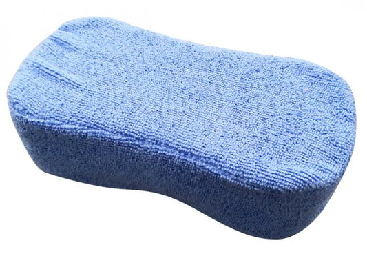 Kit Pulizia Auto Camion Moto Spugna + Panno In Microfibra Autolavaggio Esterno