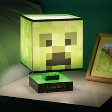 Paladone Minecraft Creeper Light Icons Bdp Lampada Notte 3D Gioco Led Pp9066Mcf