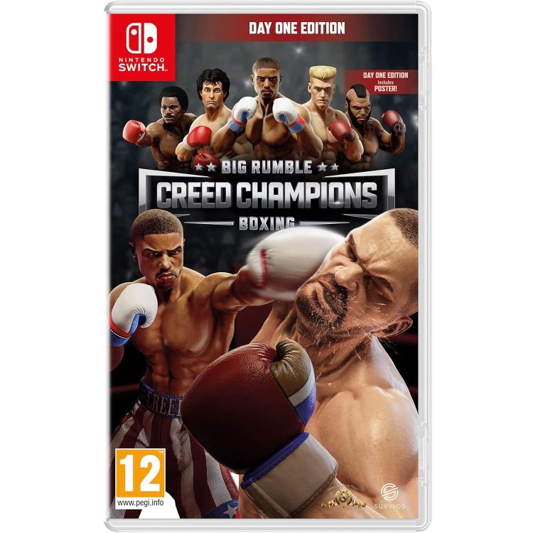 BIG RUMBLE BOXING CREED CHAMPIONS NINTENDO SWITCH DAY ONE EDITION VIDEOGIOCO IT