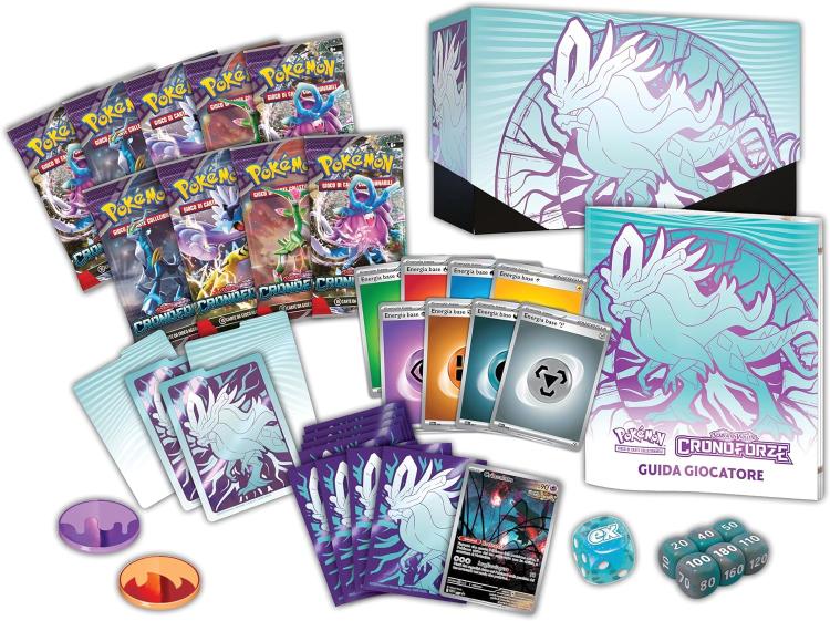 Pokemon Set Allenatore Fuoriclasse Scarlatto & Violetto Cronoforze Carte Gioco