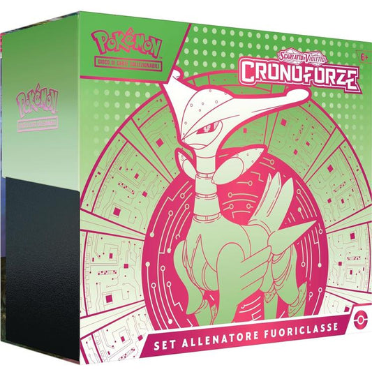 Pokemon Set Allenatore Fuoriclasse Scarlatto & Violetto Cronoforze Fogliaferrea