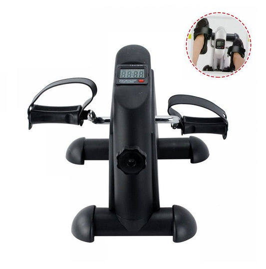 Mini Cyclette Da Casa Fitness Per Braccia E Gambe Pedaliera Regolabile Digitale