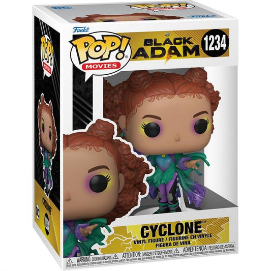 Funko Pop ! Movies Black Adam - Cyclone (1234) Girl Vinyl Figure Da Collezione
