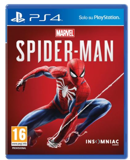 Marvel Spider-Man Ps4 Gioco Italiano Videogioco Playstation 4 Spiderman Pal Ita