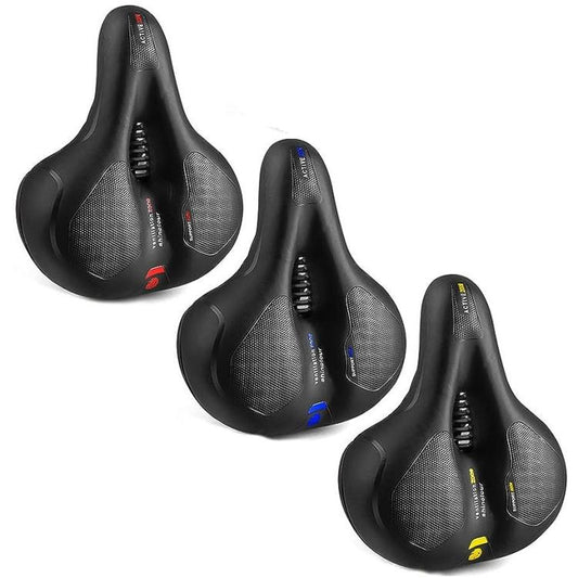 Sellino Bicicletta Gel Memory Foam Sella Ammortizzata Bici Comoda Anti Prostata