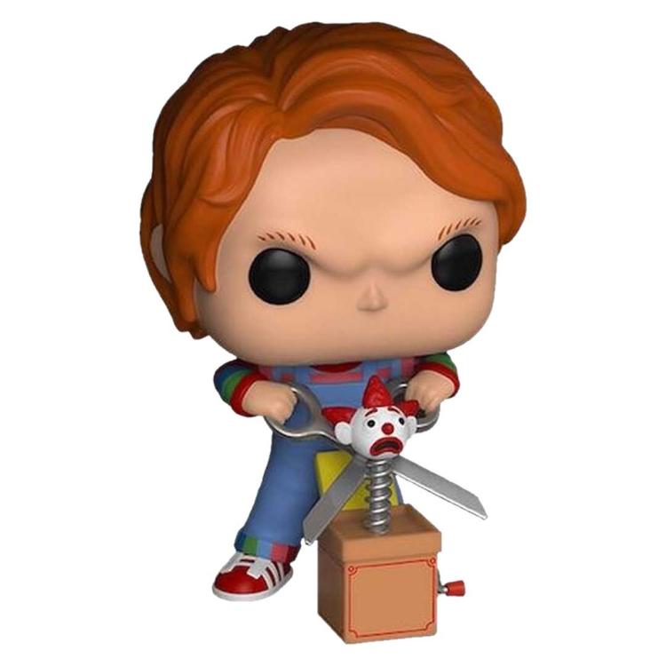 Funko Pop ! Movies Child'S Of Play 2 - (841) Chucky W/ Buddy Giant Scissors Exm