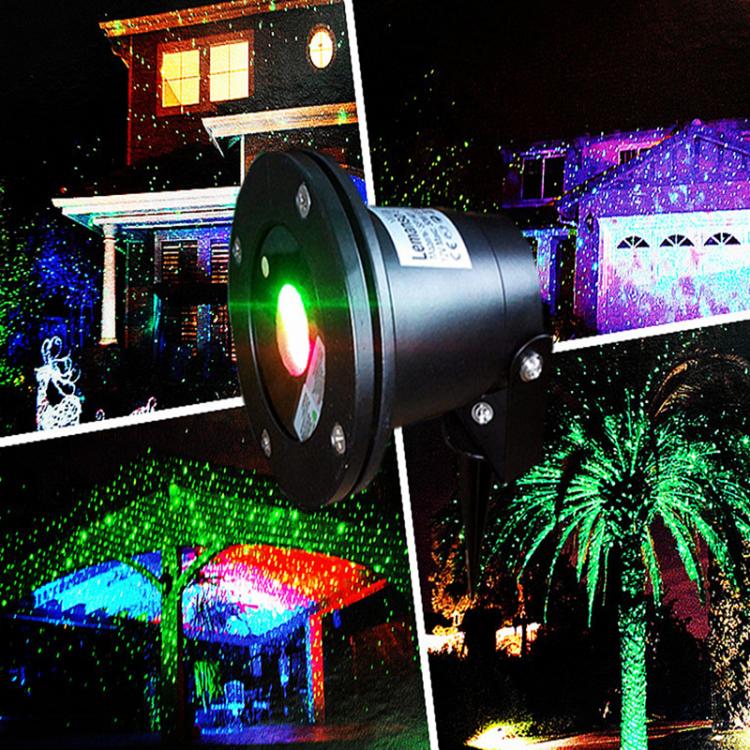 Proiettore Faro Laser Luci Di Natale Natalizie Addobbo Natalizio Per Esterno