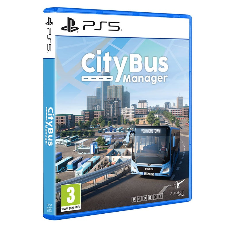 City Bus Manager PlayStation 5 Videogioco PS5 Italiano PAL ITA Nuovo Sigillato
