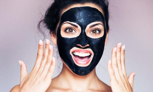 BLACK MASK HEAD MASCHERA BELLEZZA VISO FACCIA PULIZIA PELLE RIMUOVE PUNTI NERI