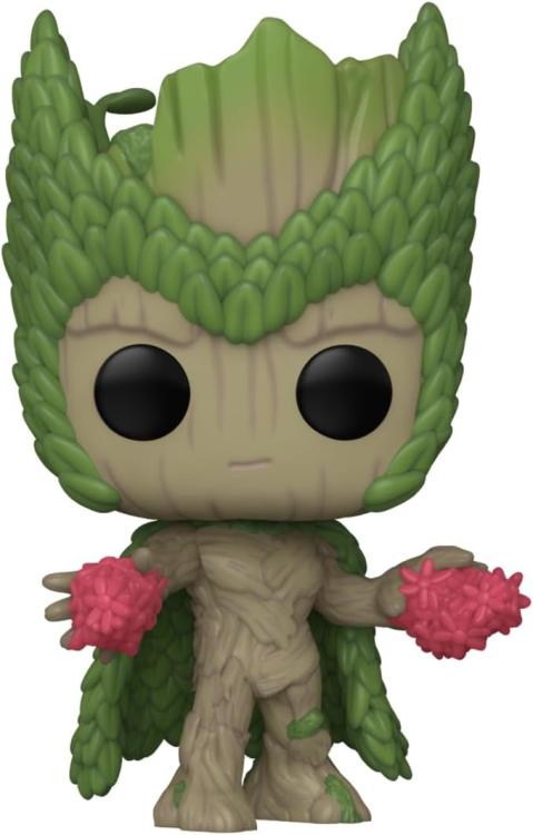 Funko Pop ! Marvel Wag - Scarlet Witch We Are Groot - (1395) - Vinyl Figure 9Cm