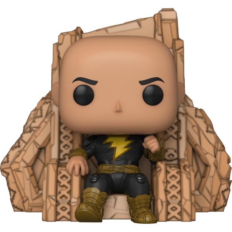 Funko Pop ! Deluxe Black Adam - Black Adam On Throne (1239) Dc Vinyl Figure