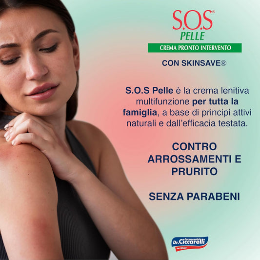 S.O.S Dr Ciccarelli Crema Pronto Intervento 25ml Made Italy Dermatologico
