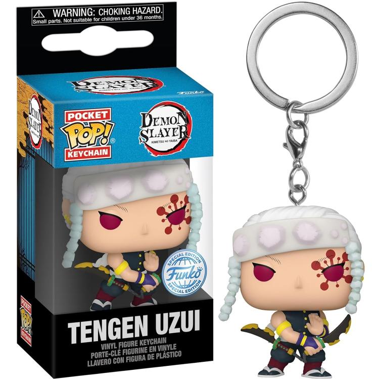 Funko Pop ! Keychain Animation - Demon Slayer (Tengen Uzui) Portachiavi Vinyl