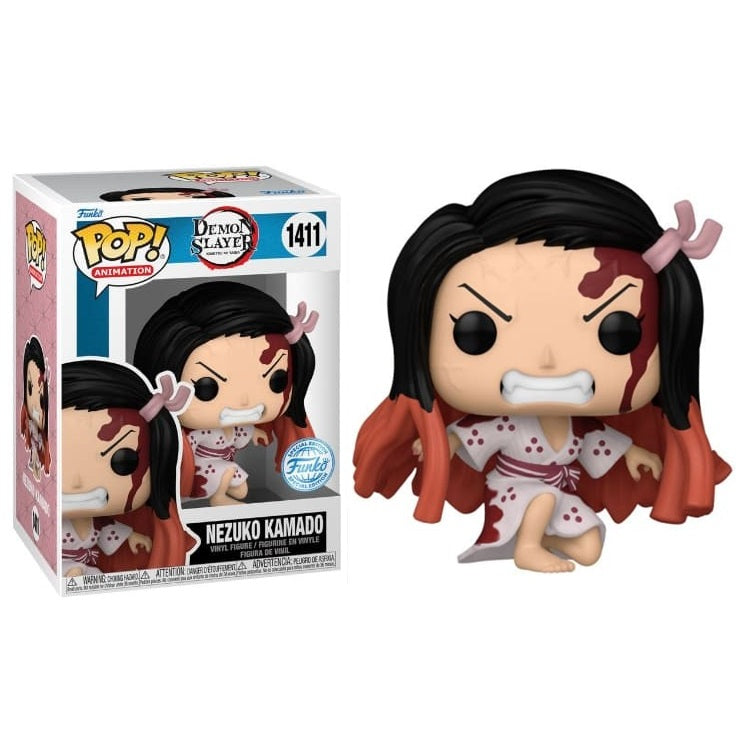 Funko Pop ! Animation Demon Slayer - (1411) Nezuko Kamado (Kneeling) Special Exm