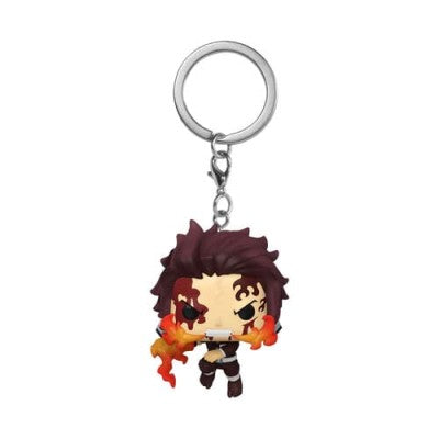 Funko Pop ! Keychain Animation - Demon Slayer (Tanjiro Kamado (Dancing)) Portachiavi