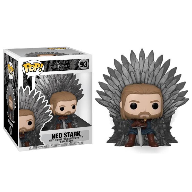 Funko Pop ! Deluxe Game Of Thrones Trono Di Spade - (93) Ned Stark Vinyl Figure