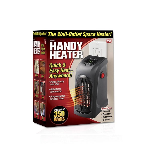 Handy Heater Stufa Elettrica A Basso Consumo Portatile E Regolabile Casa Ufficio