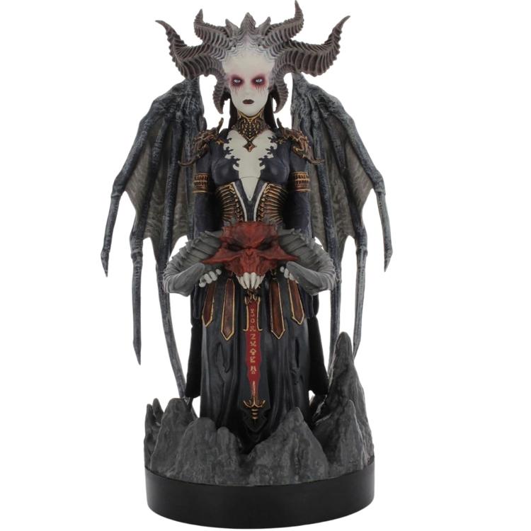 Cable Guys - Diablo IV (Lilith) Statuetta Base Ricarica Smartphone e Controller