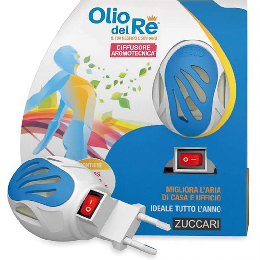 Kit Zuccari Olio Del Re Diffusore Ambiente Con Ricarica 3 + 9 Tabs Purificatore