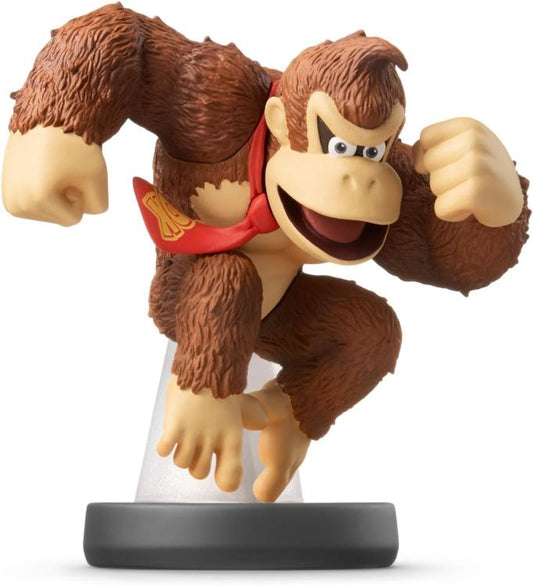 AMIIBO NINTENDO SUPER SMASH BROS COLLECTION DONKEY KONG(NO.4) FIGURE MARIO BROS