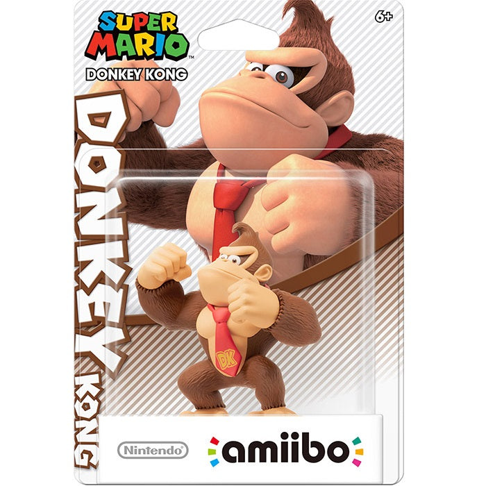 AMIIBO NINTENDO SUPER MARIO - DONKEY KONG - STATUA COLLEZIONE SMASH BROS FIGURE