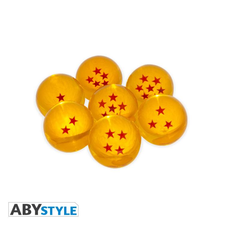 ABYSTYLE DRAGON BALL SET SFERA DI CRISTALLO BOX DRAGON BALLS SFERE DRAGO