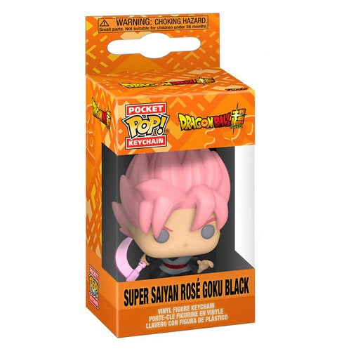 Funko Pop ! Dragon Ball Super - Ss Rose' Goku Black Vinyl - Keychain Portachiavi