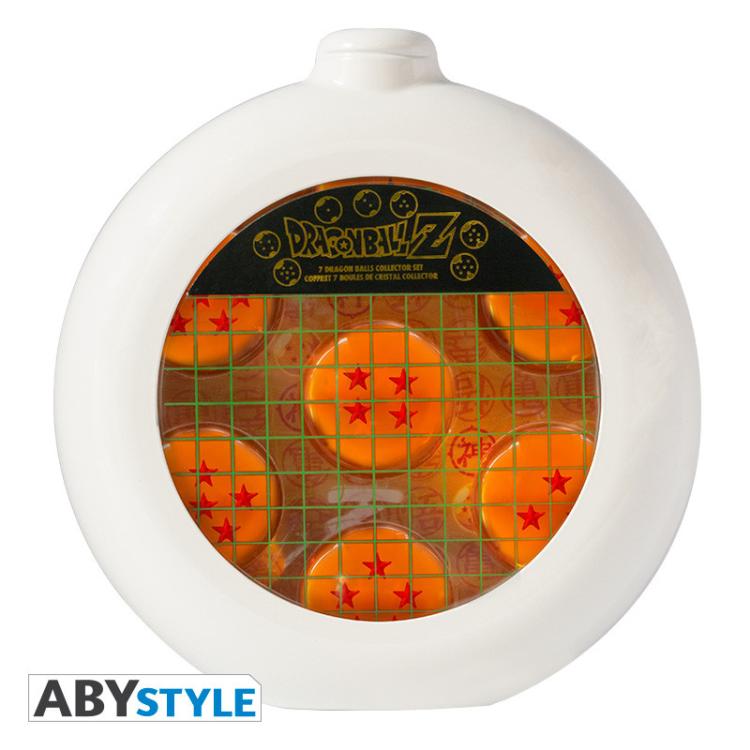 ABYSTYLE DRAGON BALL SET SFERA DI CRISTALLO BOX DRAGON BALLS SFERE DRAGO