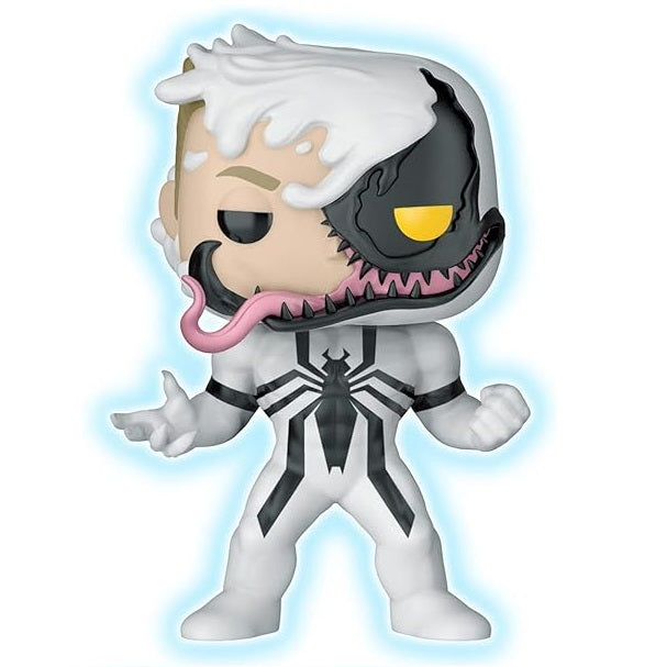 Funko Pop ! Tees Marvel Anti Venom (401) Eddie Brock Figure Gitd 9Cm + T-Shirt M