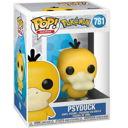 Funko Pop ! Games Pokemon - Psyduck (781) Papera Anatra Vinyl Figure 9Cm Nuovo