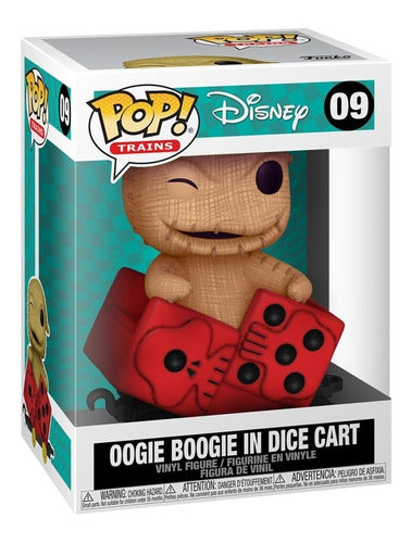 Funko Pop The Nightmare Before Christmas Disney - Oogie Boogie In Dice Cart (09)