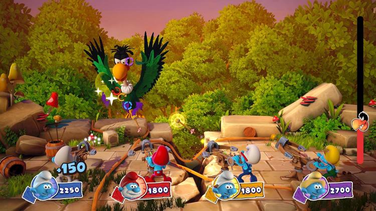 I Puffi Village Party Ps4 Gioco Playstation 4 Videogioco Blu-Ray Ita Upgrade Ps5