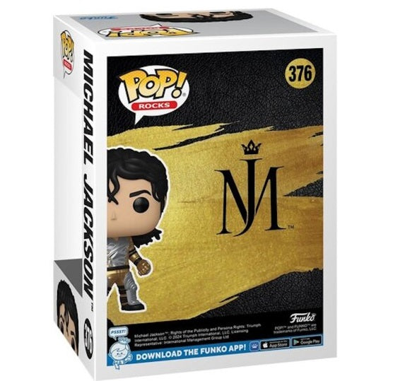 Funko Pop ! Rocks -(376) Michael Jackson (History Tour) Live Figure Vinyl Mj 9Cm