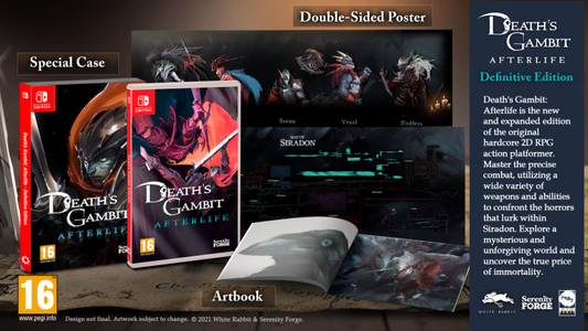 DEATH´S GAMBIT AFTERLIFE DEFINITIVE EDITION NINTENDO SWITCH GIOCO ITALIANO NUOVO