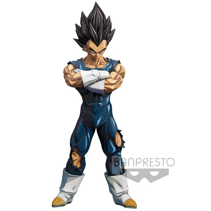 BANPRESTO GRANDISTA DRAGON BALL Z NERO VEGETA 28cm MANGA DIMENSIONS PVC STATUA