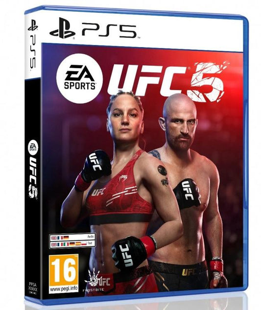 Ufc 5 Ps5 Videogioco Italiano Playstation 5 Gioco Mma Lotta Eu Nuovo Sigillato