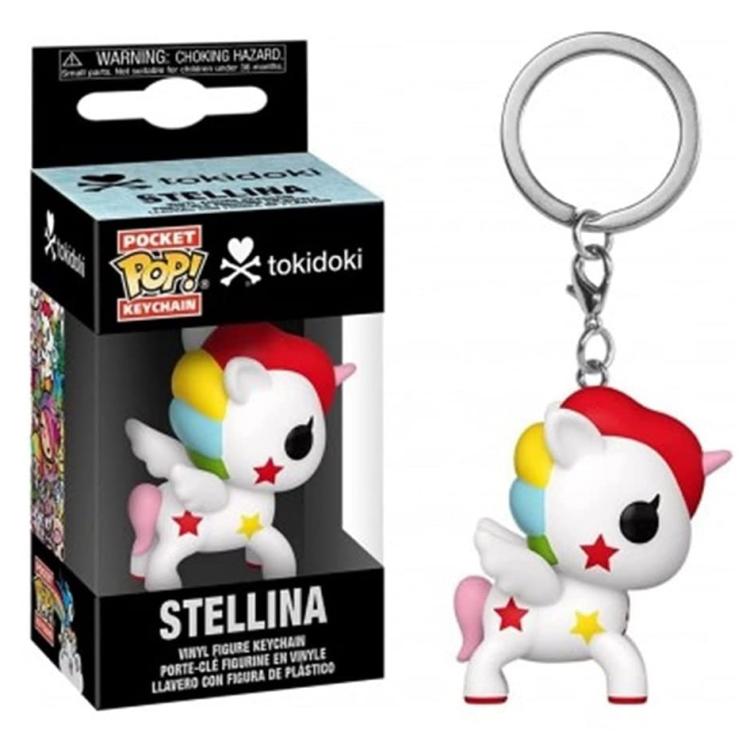 Funko Pop ! Keychain Pocket Tokidoki - (Stellina) Portachiavi Vinyl Figure 4Cm