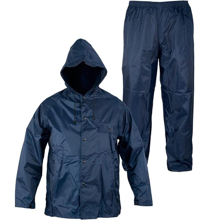 COMPLETO ANTIPIOGGIA COPRI TUTA MOTO SCOOTER GIACCA E PANT. IMPERMEABILE PIOGGIA