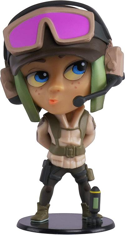 Rainbow Six S3 - Ela Action Figure Statua Da Collezione Chibi Ubisoft Gioco Ps4