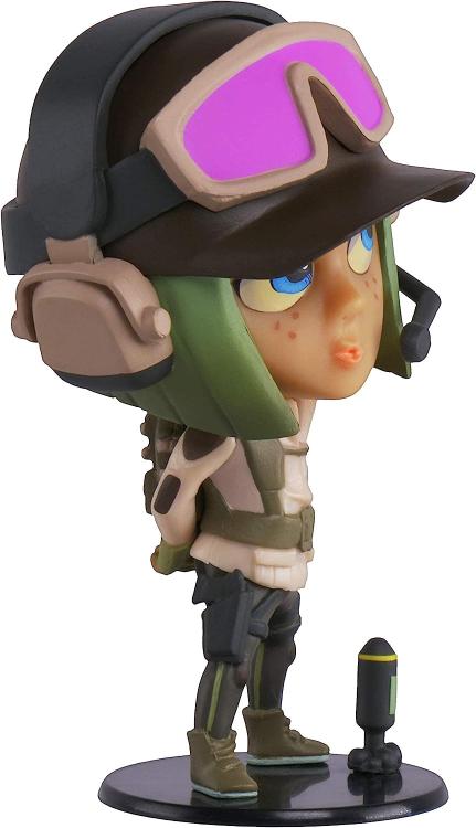 Rainbow Six S3 - Ela Action Figure Statua Da Collezione Chibi Ubisoft Gioco Ps4