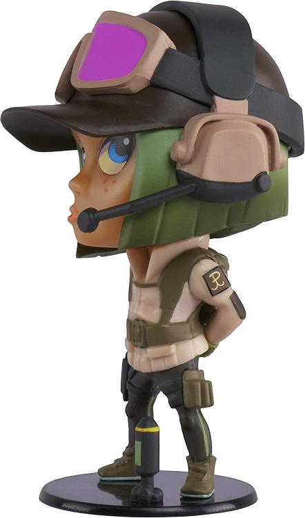 Rainbow Six S3 - Ela Action Figure Statua Da Collezione Chibi Ubisoft Gioco Ps4