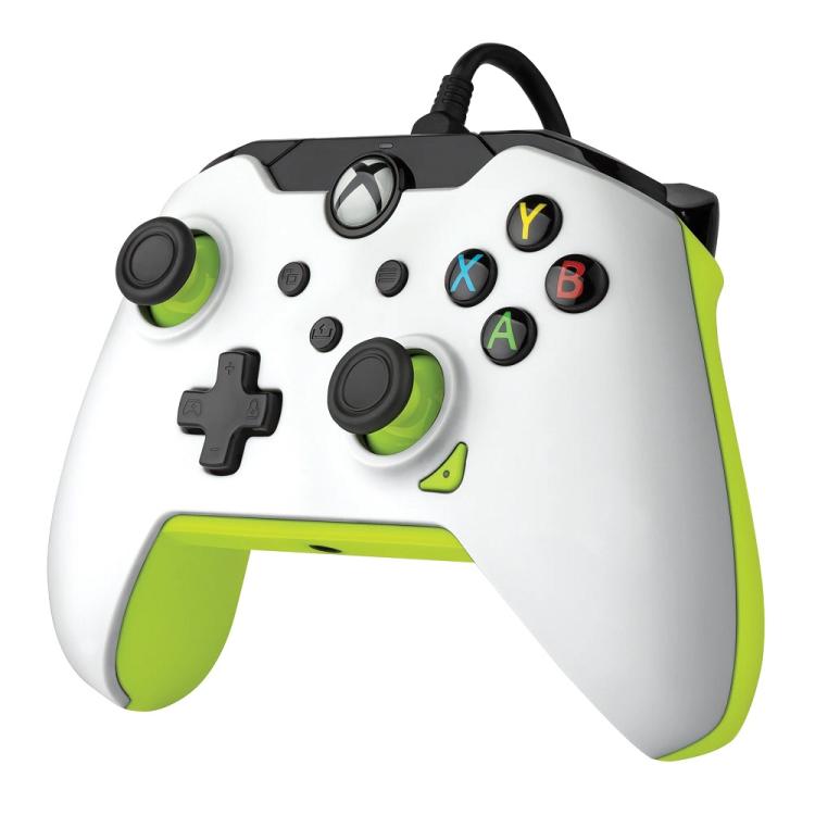 Pdp Controller Xbox Series X|S & Pc Ufficiale Pad Wired Joypad (Electric White)