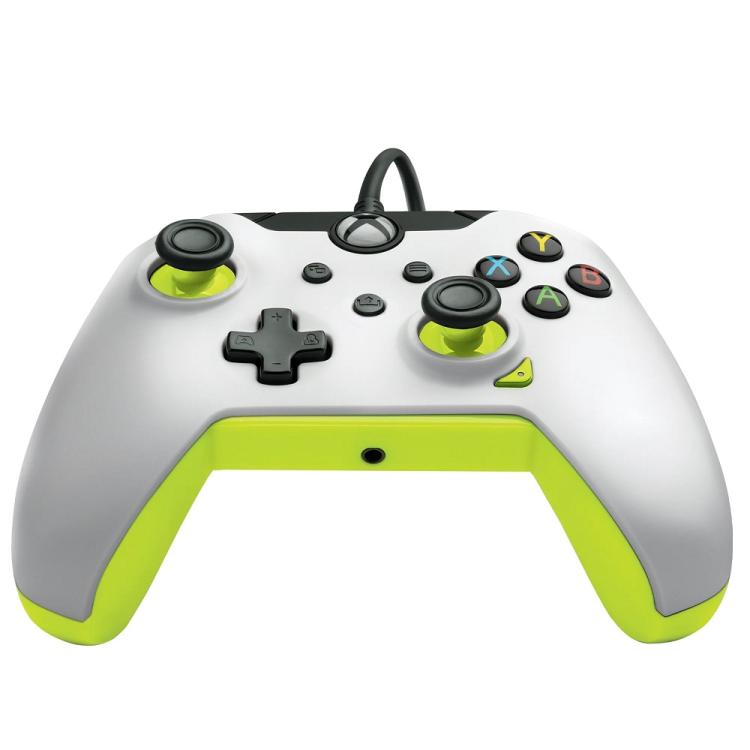 Pdp Controller Xbox Series X|S & Pc Ufficiale Pad Wired Joypad (Electric White)