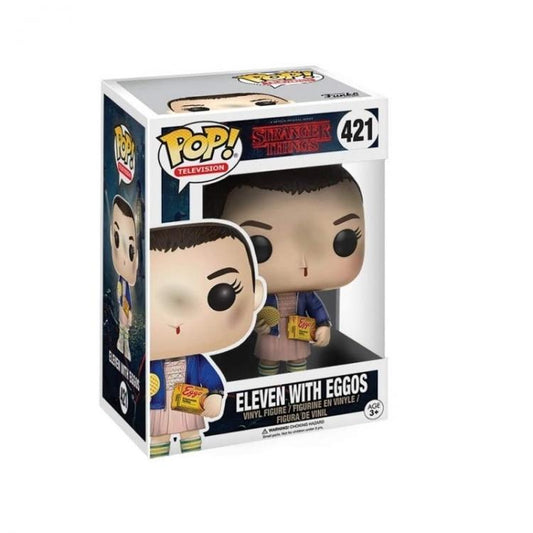 Funko Pop ! Stranger Things - (421) Eleven With Eggos Undici Vinyl Figure 9cm