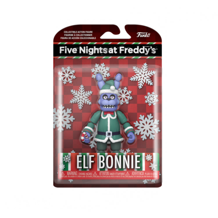 Funko Figure! Fnaf Five Nights Freddy'S Elf Bonnie 13Cm Holiday Elfo