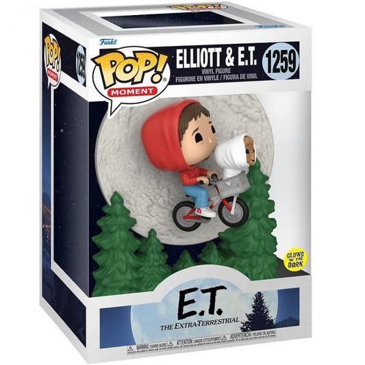 Funko Pop ! Moments E.T. Extra Terrestrial - Elliott & E.T. Fly (1259) G.I.T.D.