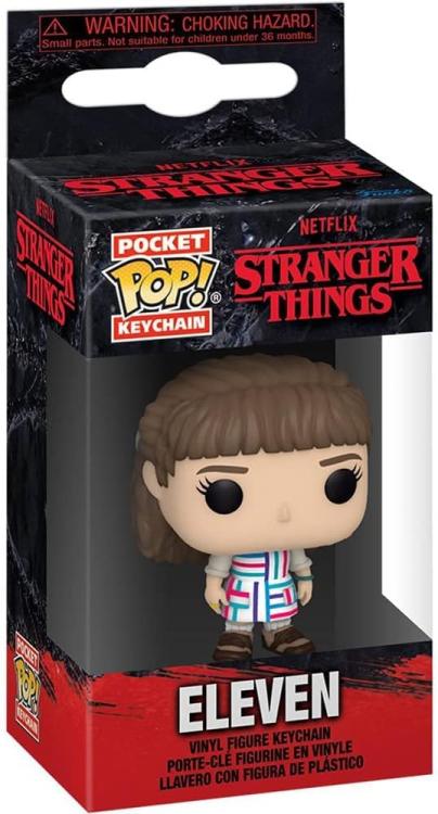 Funko Pop! Pocket Keychain - Netflix: Stranger Thing (Eleven) Serie Portachiavi